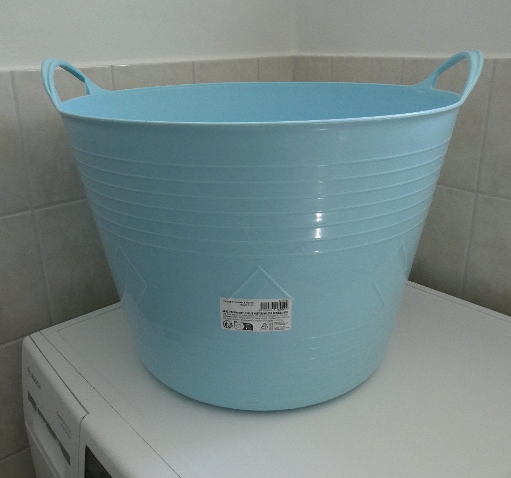 Flexibele kuip emmer - wasmand - Rond 40 liter, Huis en Inrichting, Ophalen, Gebruikt