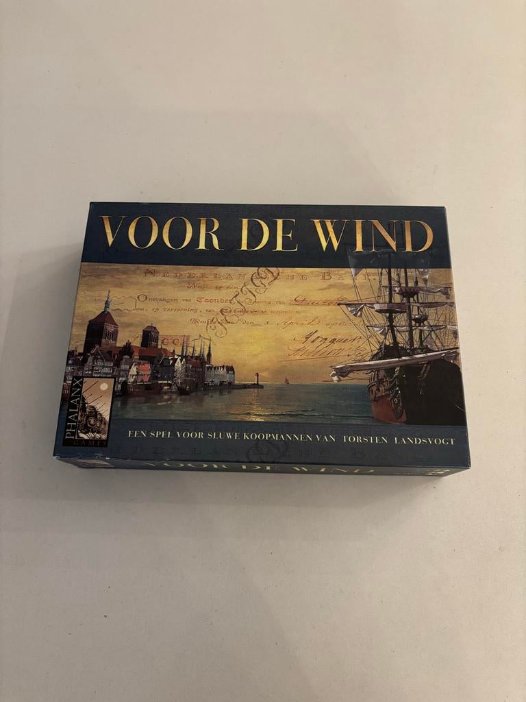 Voor de Wind bordspel Phalanx spellen als nieuw!, Drie of vier spelers, Ophalen of Verzenden, Zo goed als nieuw