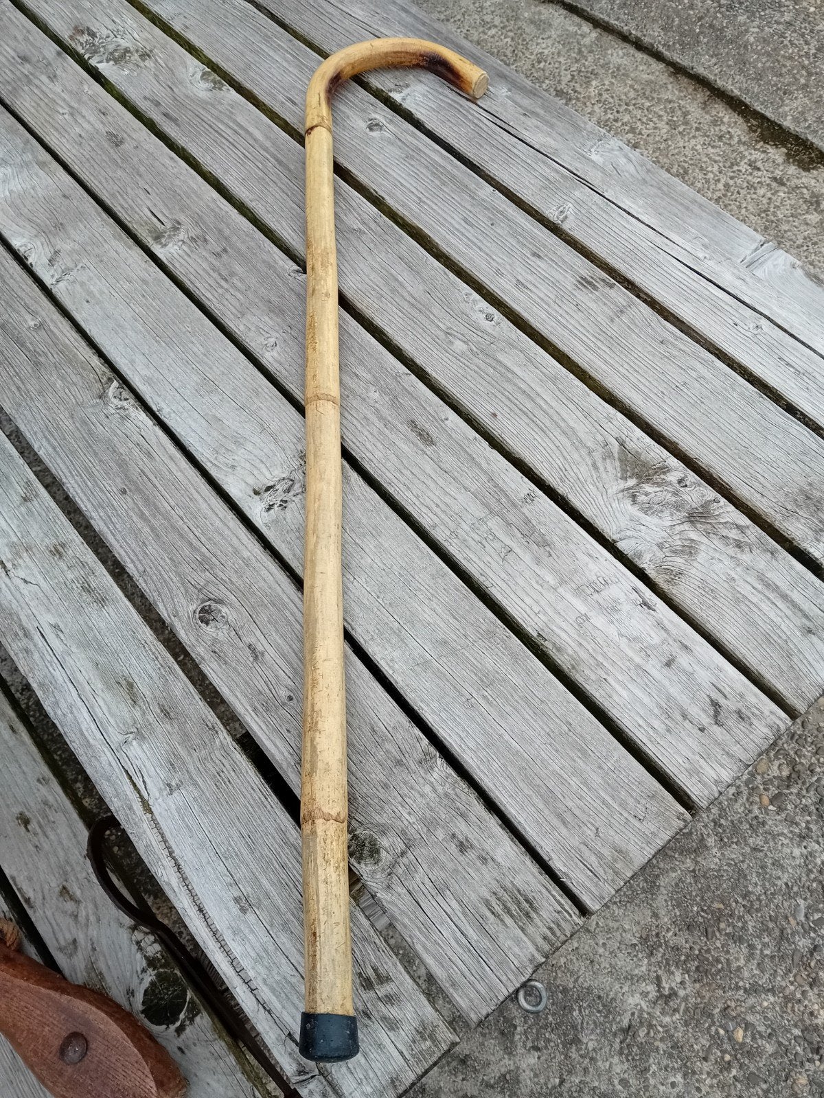 Wandelstok van bamboe., Ophalen of Verzenden, Gebruikt