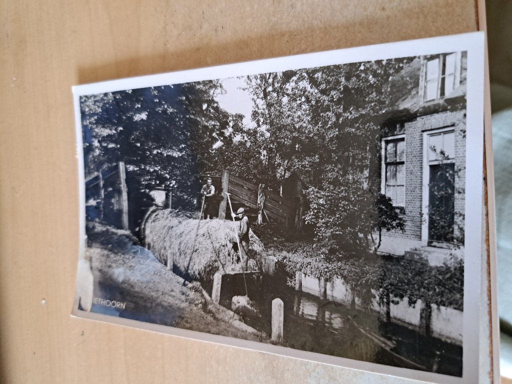 Ansichtkaart Giethoorn 1949, Verzenden, 1940 tot 1960, Gelopen, Overijssel