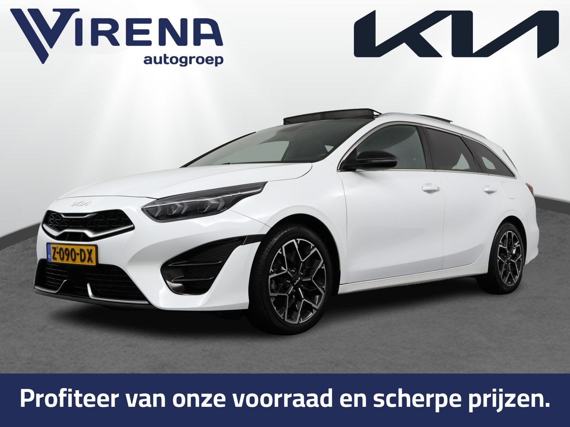 Kia Ceed Sportswagon 1.5 T-GDi GT-Line Apple Carplay/Android, Auto's, Gebruikt, 4 cilinders, 160 pk, Leder en Stof