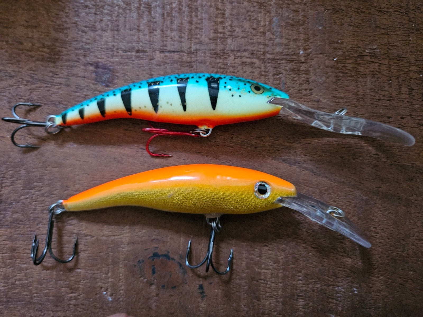 2x rapala, Watersport en Boten, Hengelsport | Roofvissen, Ophalen of Verzenden, Zo goed als nieuw, Overige typen