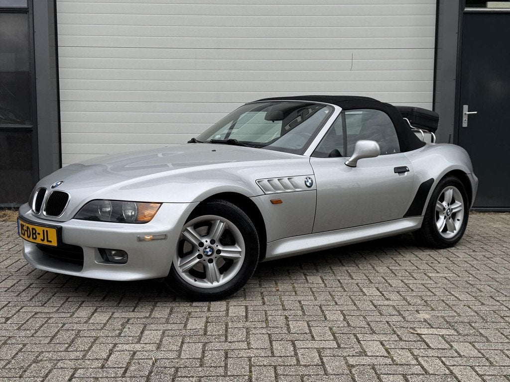BMW Z3 2.0 6 Cyl 2e eigenaar dealerauto, Achterwielaandrijving, Zwart, Bedrijf, Handgeschakeld