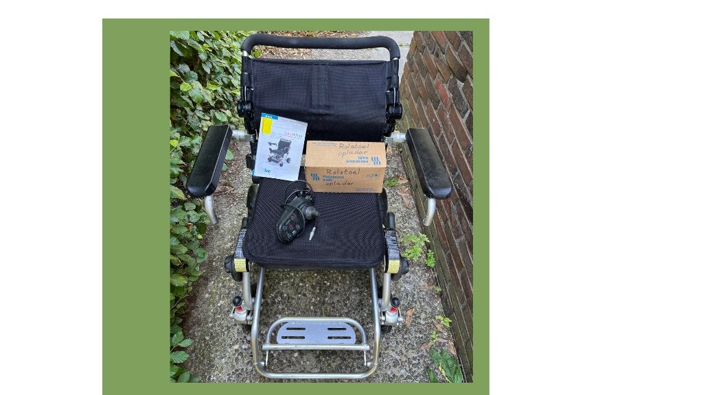 Smart Chair electrische rolstoel, Ophalen, Inklapbaar, Gebruikt, Elektrische rolstoel