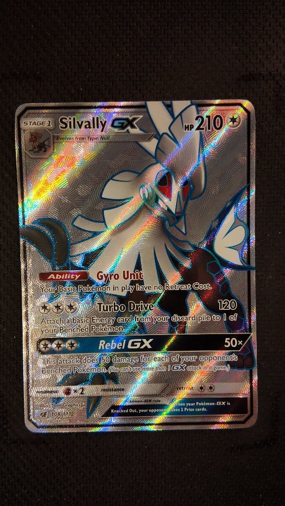 Silvally-GX 1 108 Crimson Invasion | Pokemon kaart, Ophalen, Zo goed als nieuw, Losse kaart, Foil