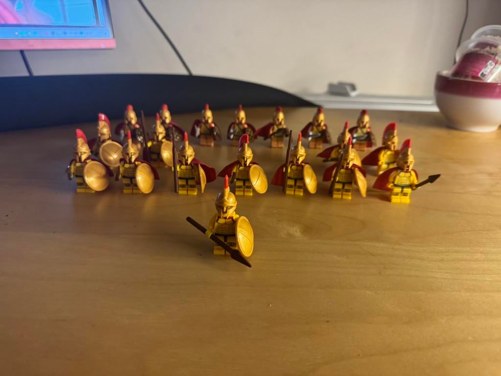 “Lego” spartanen, Ophalen, Zo goed als nieuw