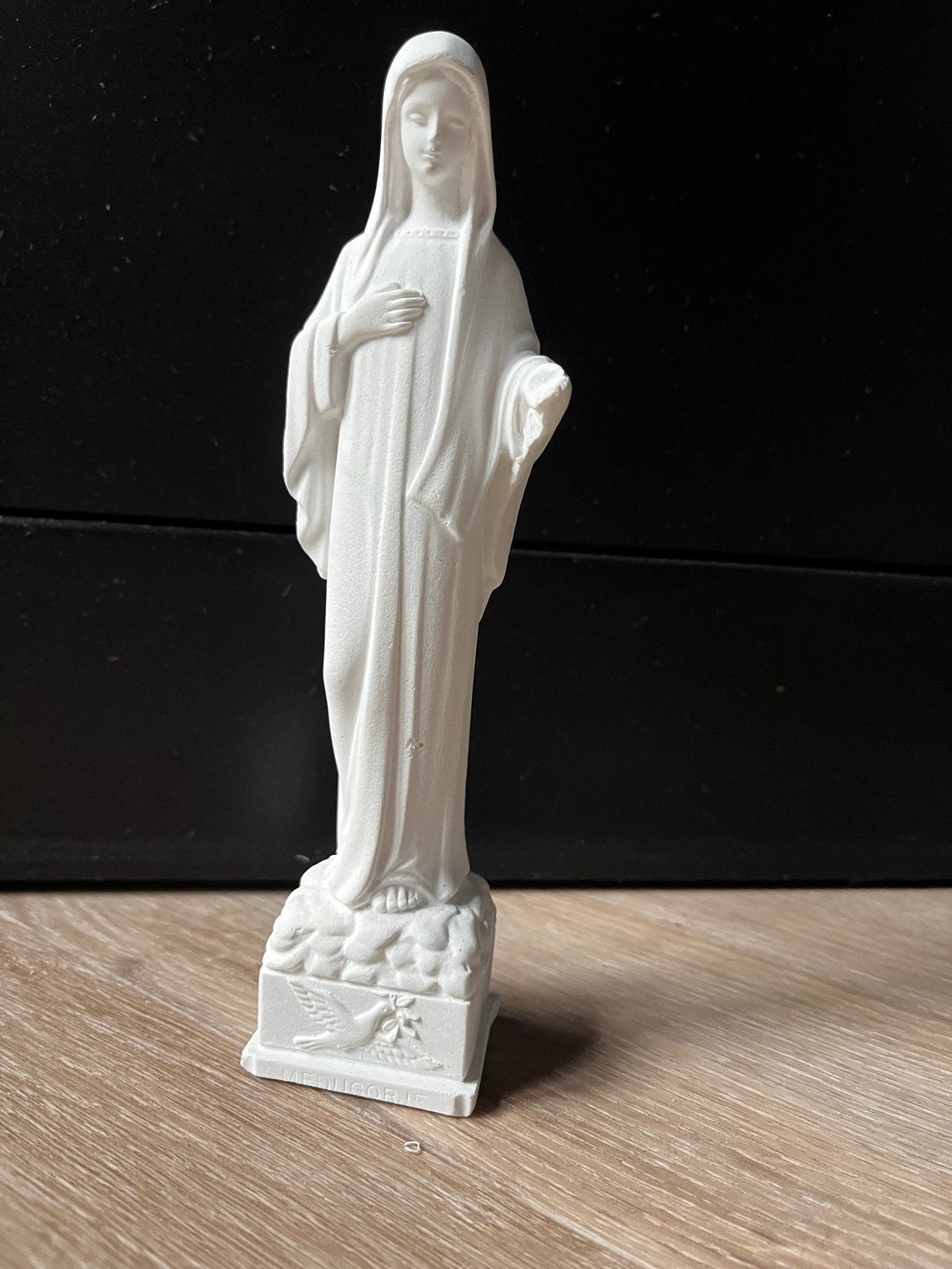 Maria beeld - 19cm, Minder dan 20 cm, Ophalen of Verzenden, Beeld, Religie