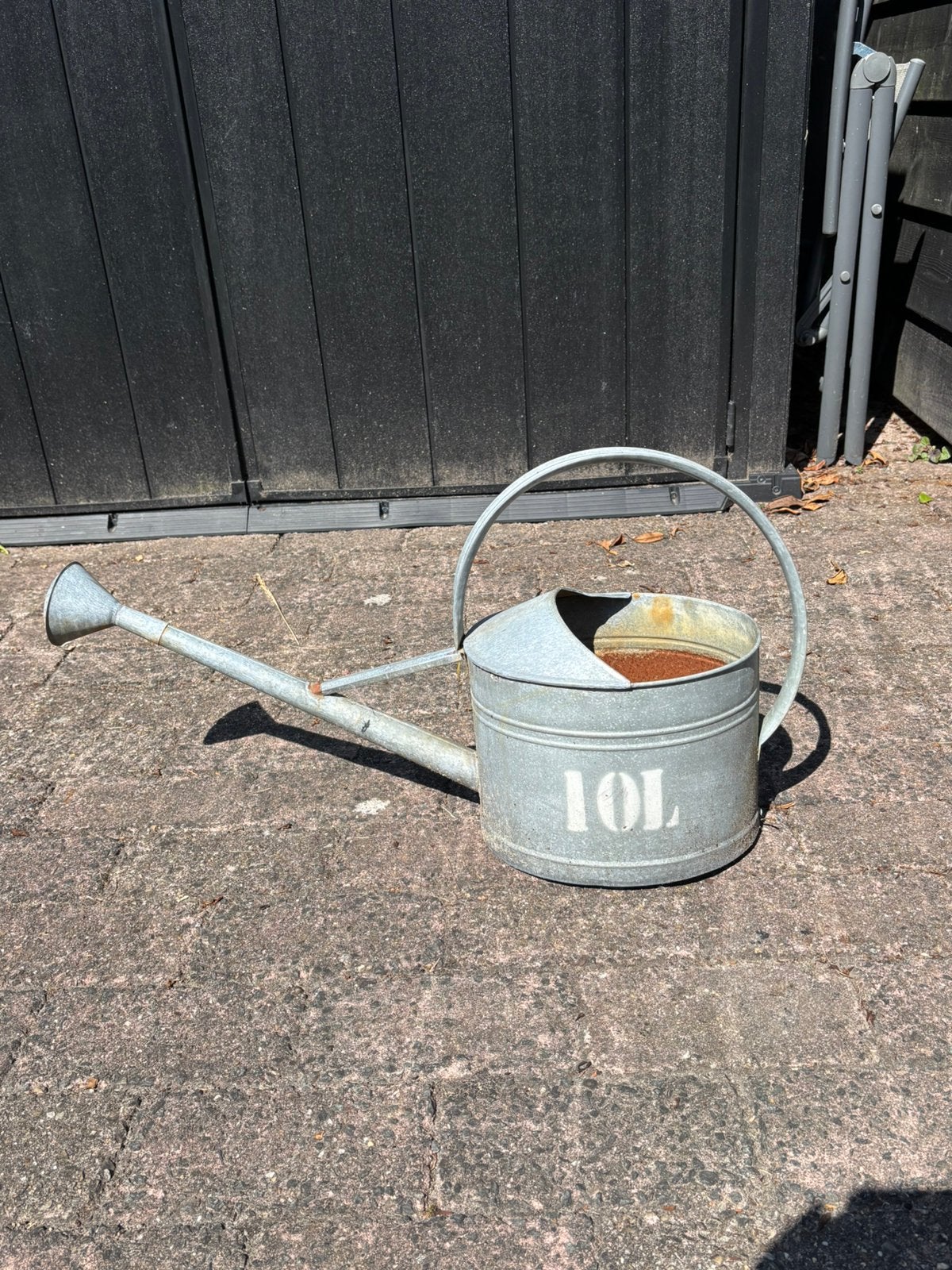 Mooie zinken gieter, Ophalen of Verzenden, Gebruikt, Overige materialen