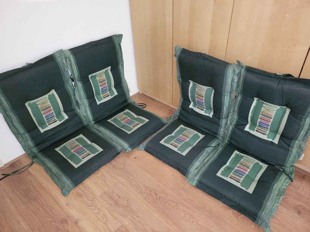 Tuinstoel kussens, Tuin en Terras, Ophalen, Gebruikt