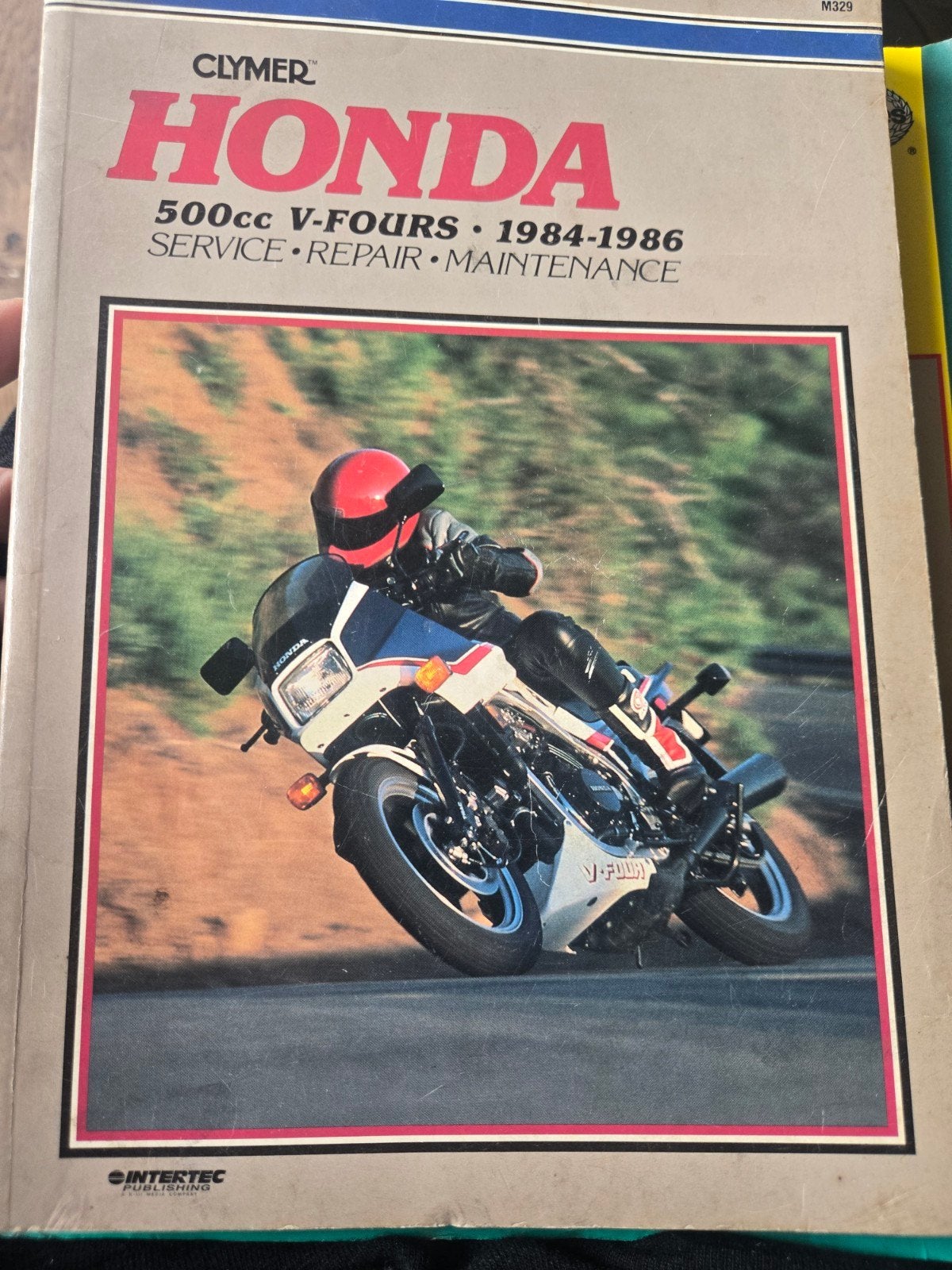 Werplaatshandboek Honda 500cc v-fours 1984-1986, Motoren, Ophalen of Verzenden, Honda