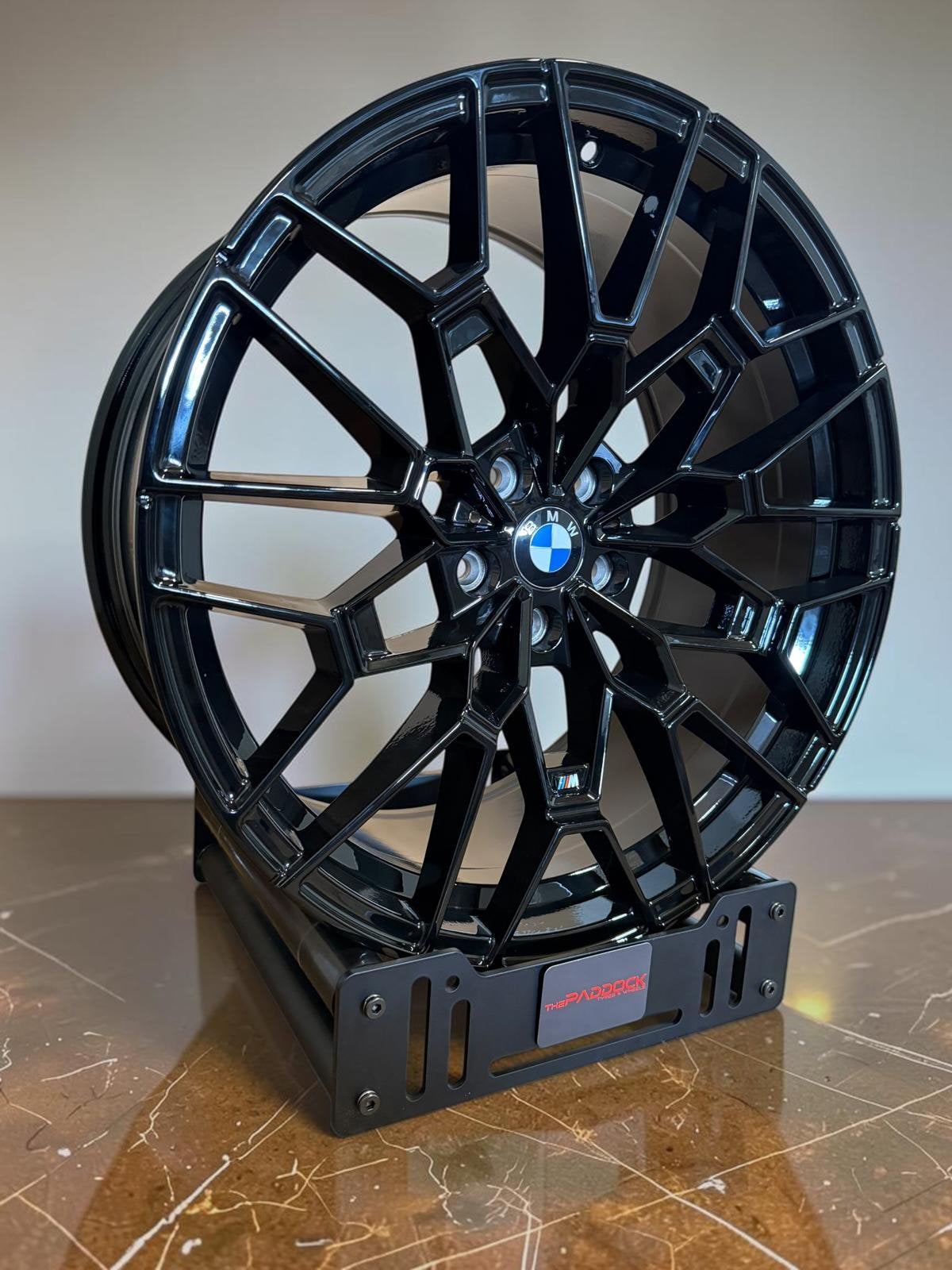 ZOMERACTIE!!! 19” BMW Velgen 827M Style Zwart Breedset, Auto-onderdelen, Banden en Velgen, 19 inch, Overige, Velg(en), Overige