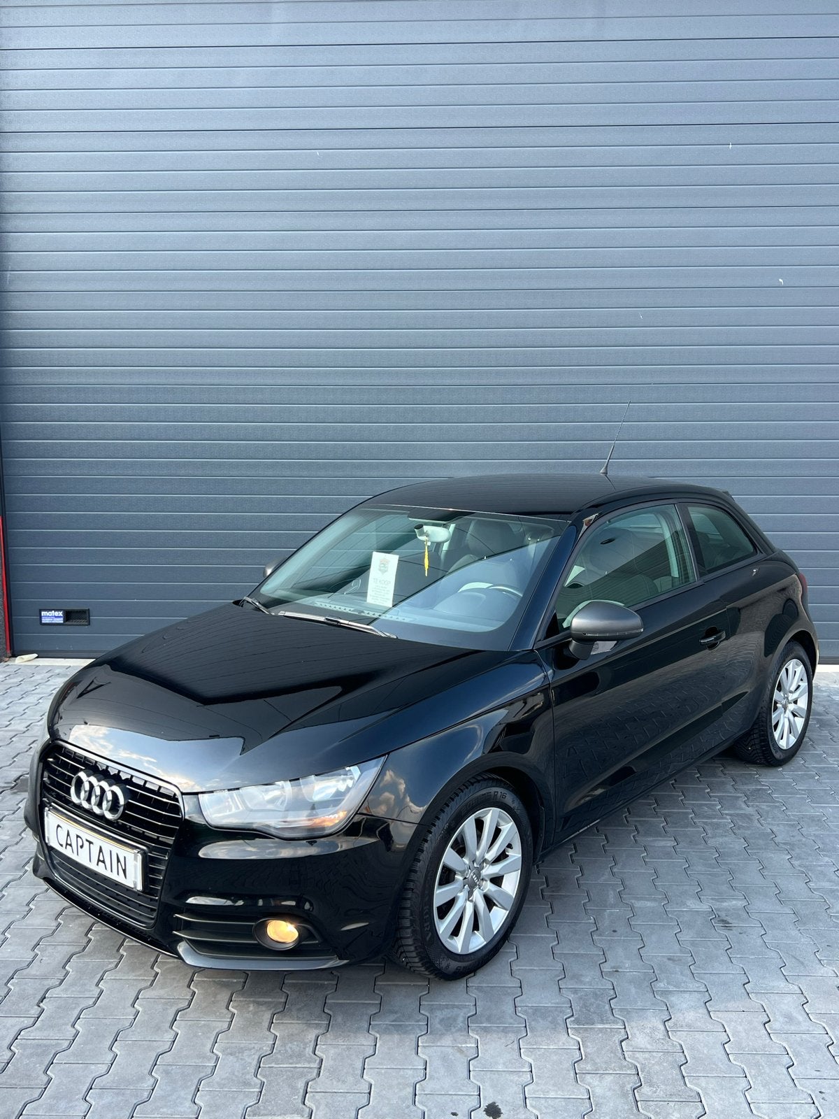 Audi A1 1.4 Tfsi 122PK  2011 Zwart (183.868km), Auto's, Audi, Voorwielaandrijving, Euro 5, Stof, A1