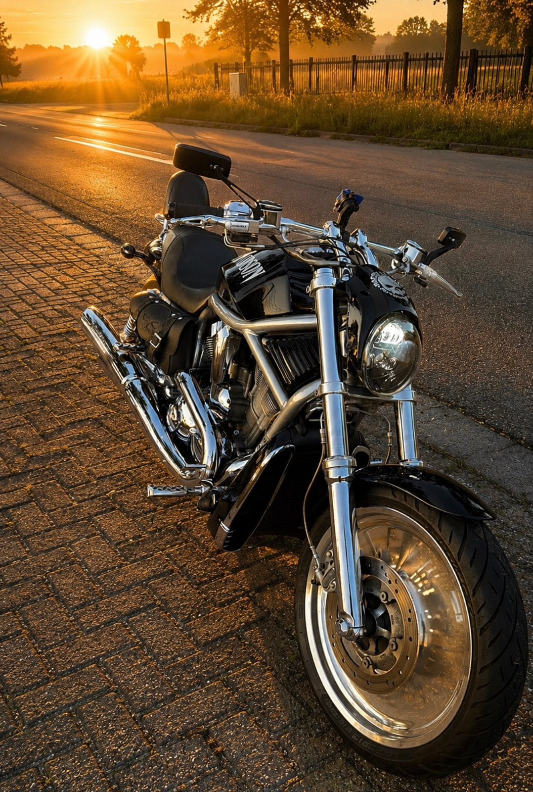 Harly Davidson Vrod 2004, Ophalen