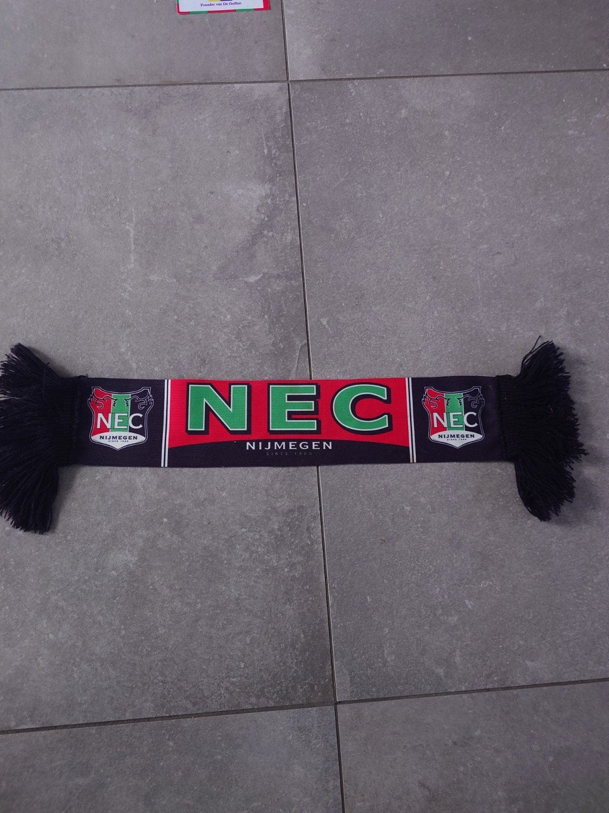 NEC Nijmegen Sjaaltje Voetbalfan Accessoire, Ophalen of Verzenden