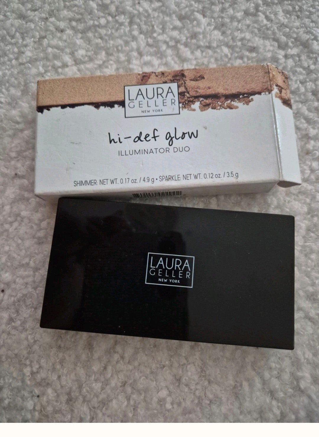 Laura Geller hi-def glow illuminator duo in heart of, Ophalen of Verzenden, Nieuw, Wangen, Make-up