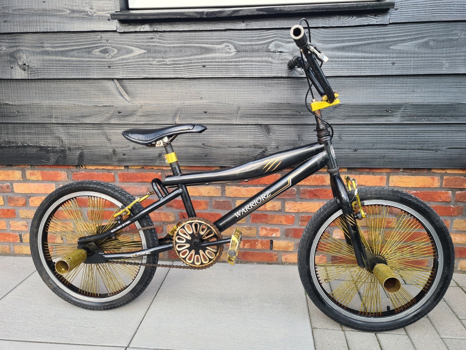 Stoere Bmx Warriorz Crossfiets., Ophalen, Gebruikt, Staal, Warriozo