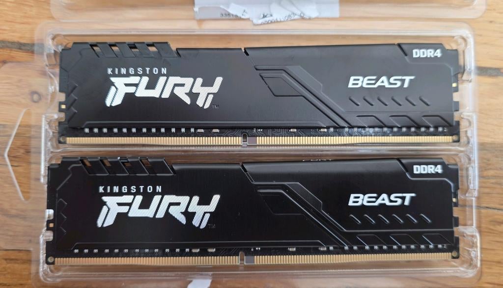 Kingston FURY Beast 64GB DDR4 RAM, Computers en Software, DDR4, Ophalen of Verzenden, Zo goed als nieuw, Desktop