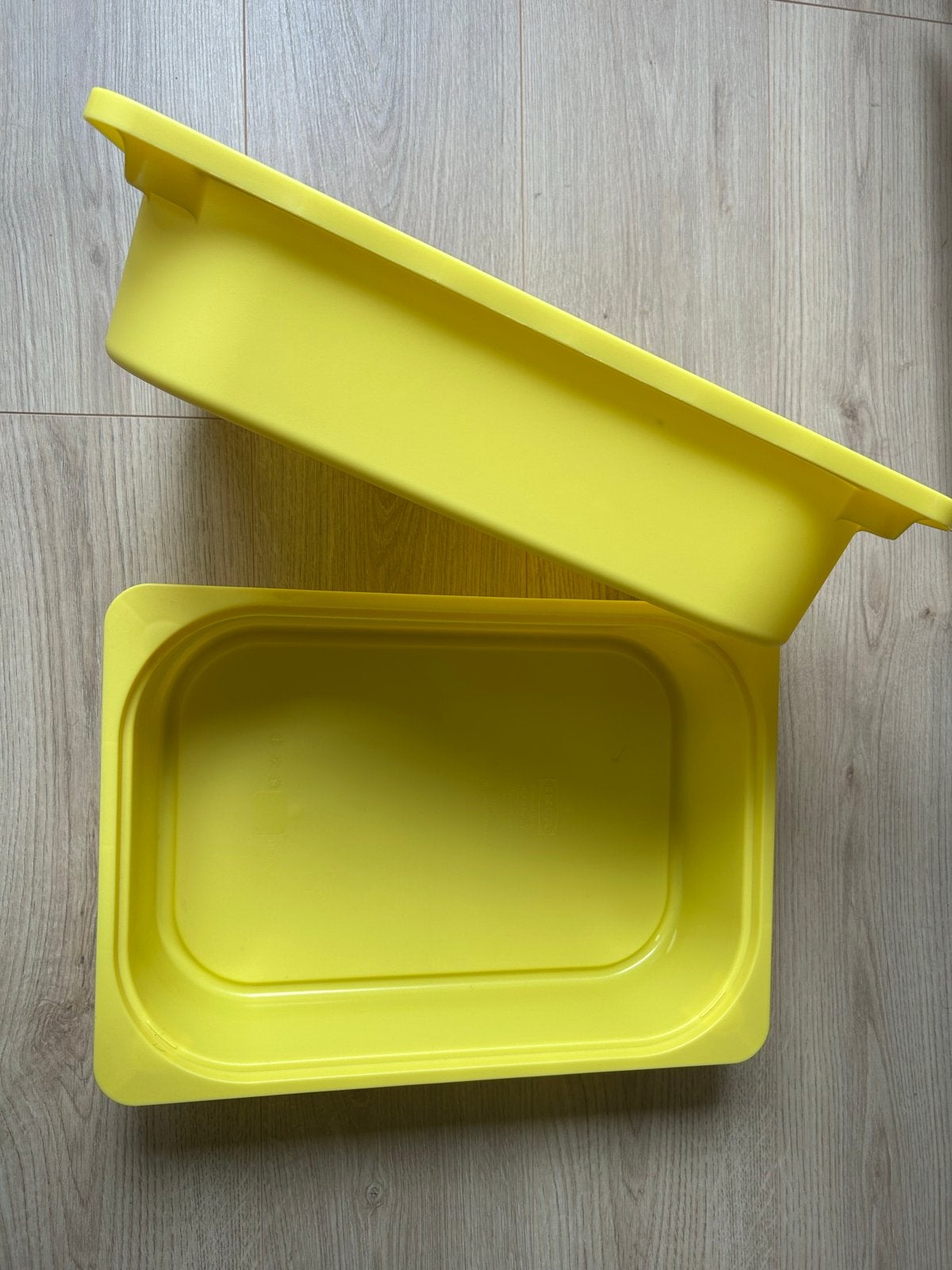 Ikea Trofast lage bakken - 2 stuks, Ophalen, Zo goed als nieuw, Rechthoekig, Riet