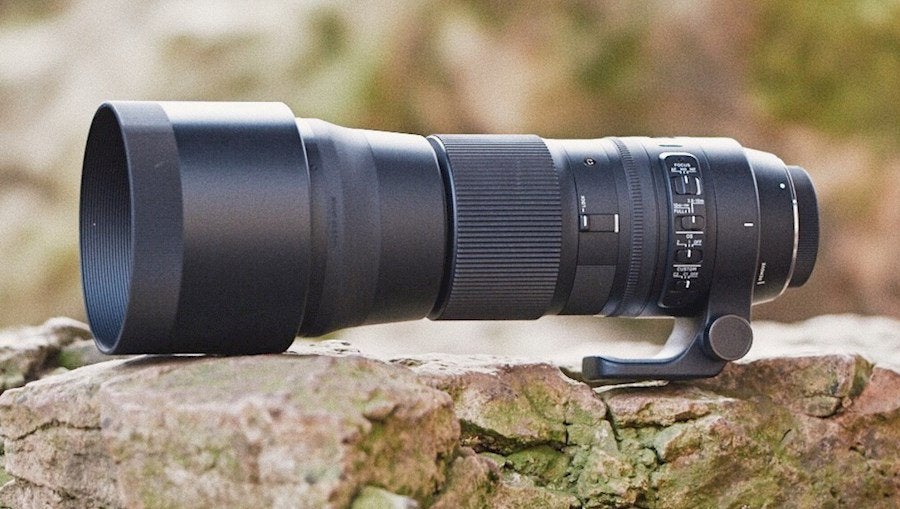 Sigma 150-600mm f/5.0-6.3 DG C Canon EF, met adapter en dock, Gebruikt, Sigma, Statiefgondel, 600 mm
