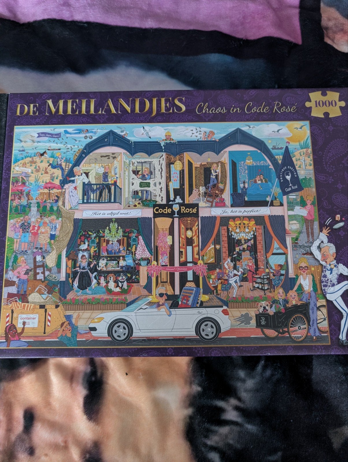 Twee Meilandjes legpuzzels - 1000 stukjes, compleet, Ophalen of Verzenden, 500 t/m 1500 stukjes, Zo goed als nieuw, Legpuzzel