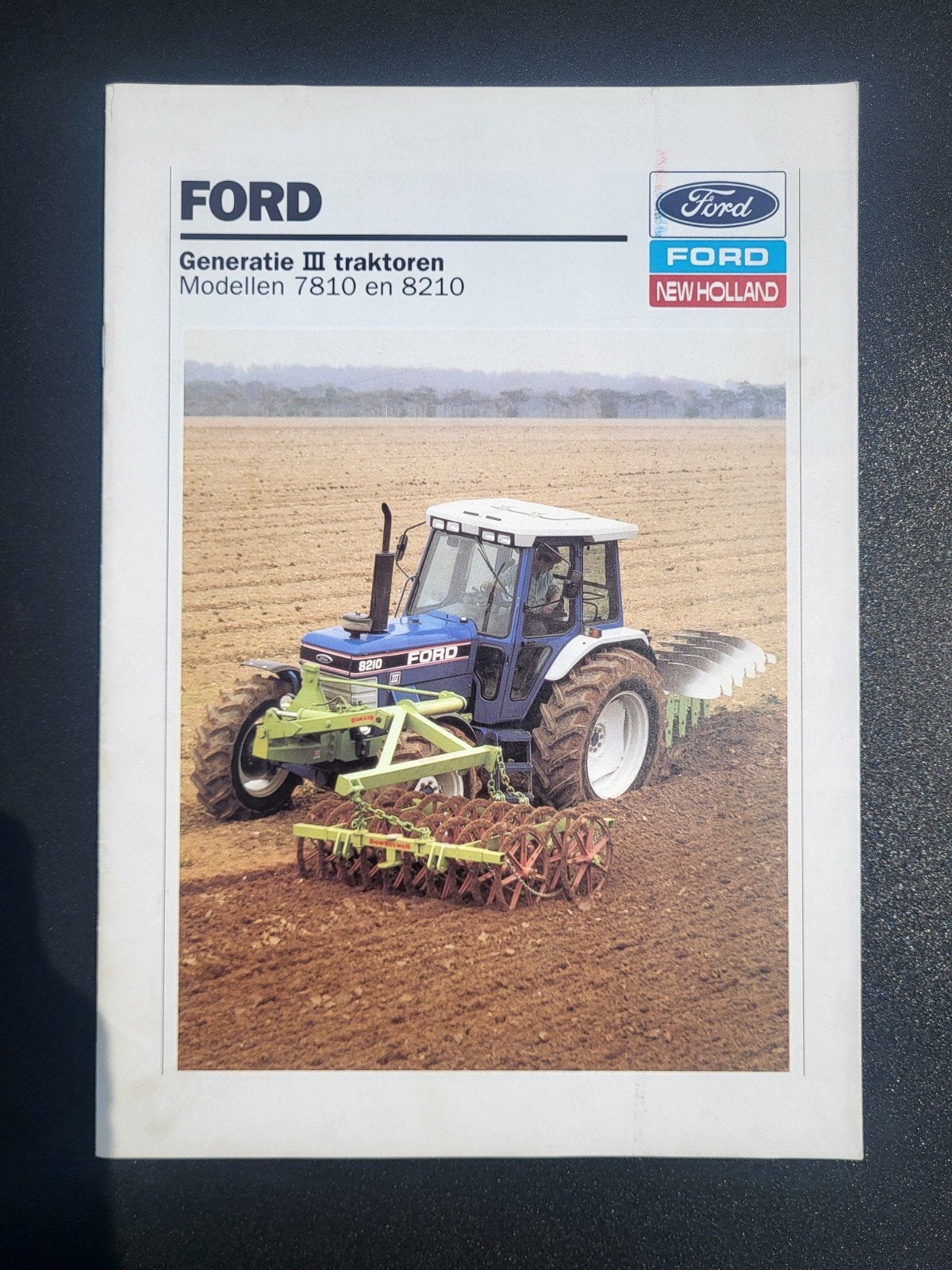 tractor folder Ford 7810 8210 generatie II tractoren, Ophalen of Verzenden, Zo goed als nieuw