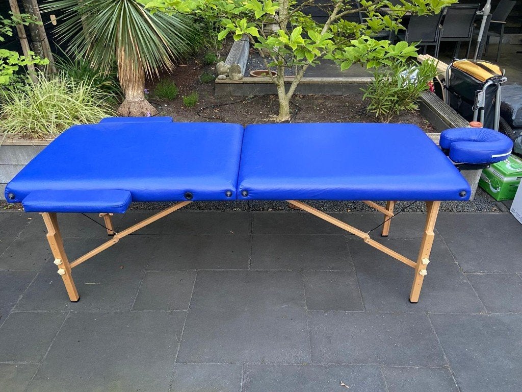 Mobiele massage tafel, Sport en Fitness, Ophalen, Zo goed als nieuw, Massagetafel
