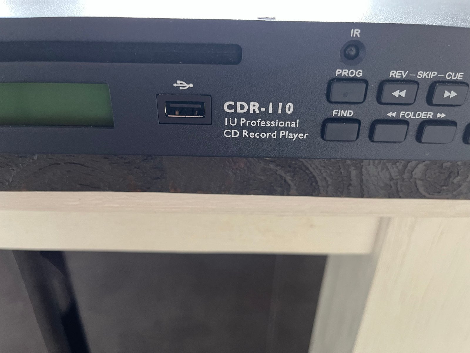 CDR-110 1U Professional CD Record Player, Ophalen of Verzenden, Zo goed als nieuw, Overige merken