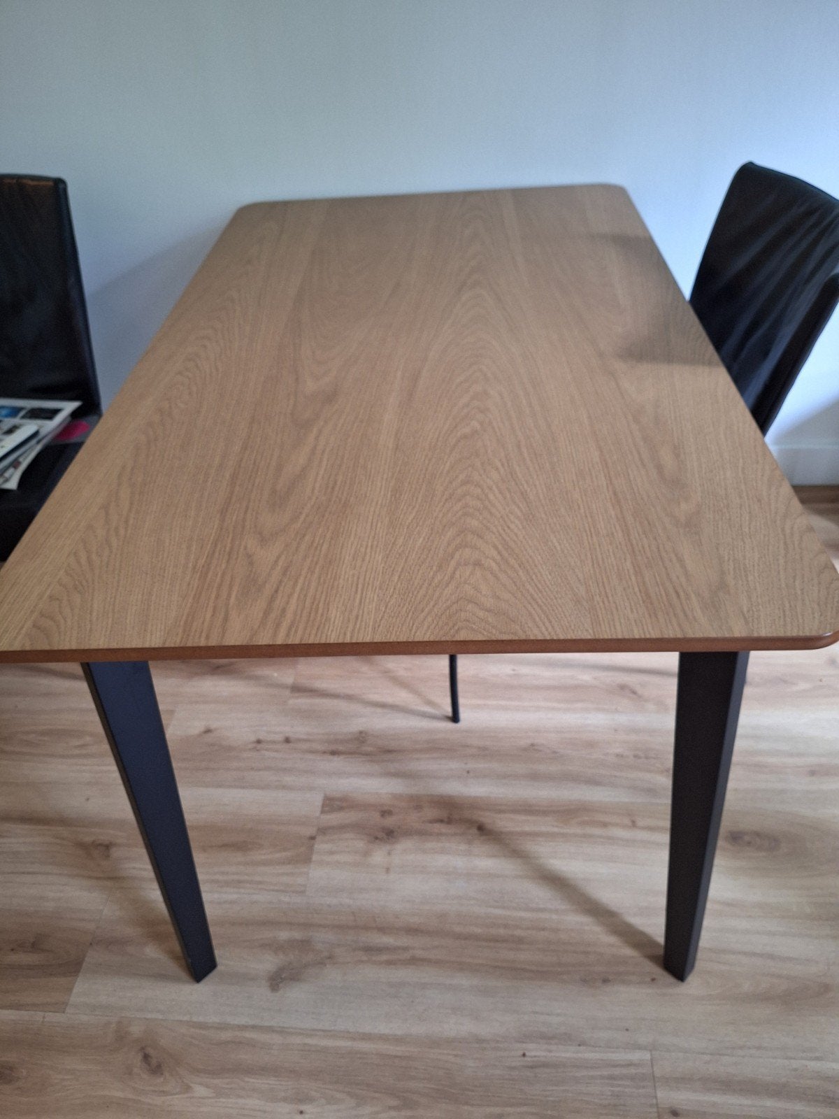 Eettafel Jegind naturel eiken, Huis en Inrichting, Ophalen of Verzenden, Rechthoekig, 100 tot 150 cm, 50 tot 100 cm