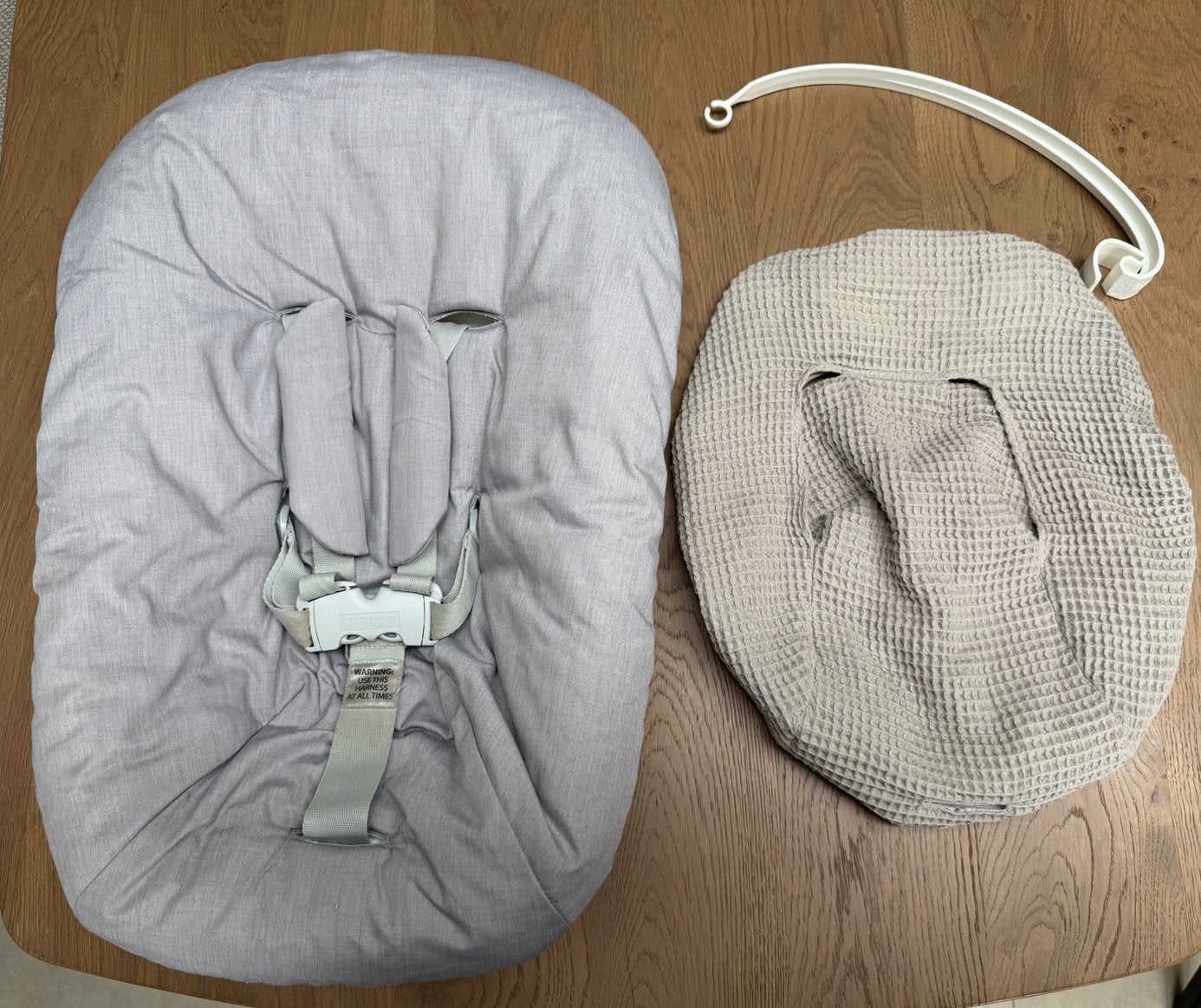 Stokke Tripp Trapp Newborn Set met Ukje wafelhoes, Kinderen en Baby's, Kinderstoelen, Ophalen, Gebruikt, Meegroeistoel, Stoelverkleiner