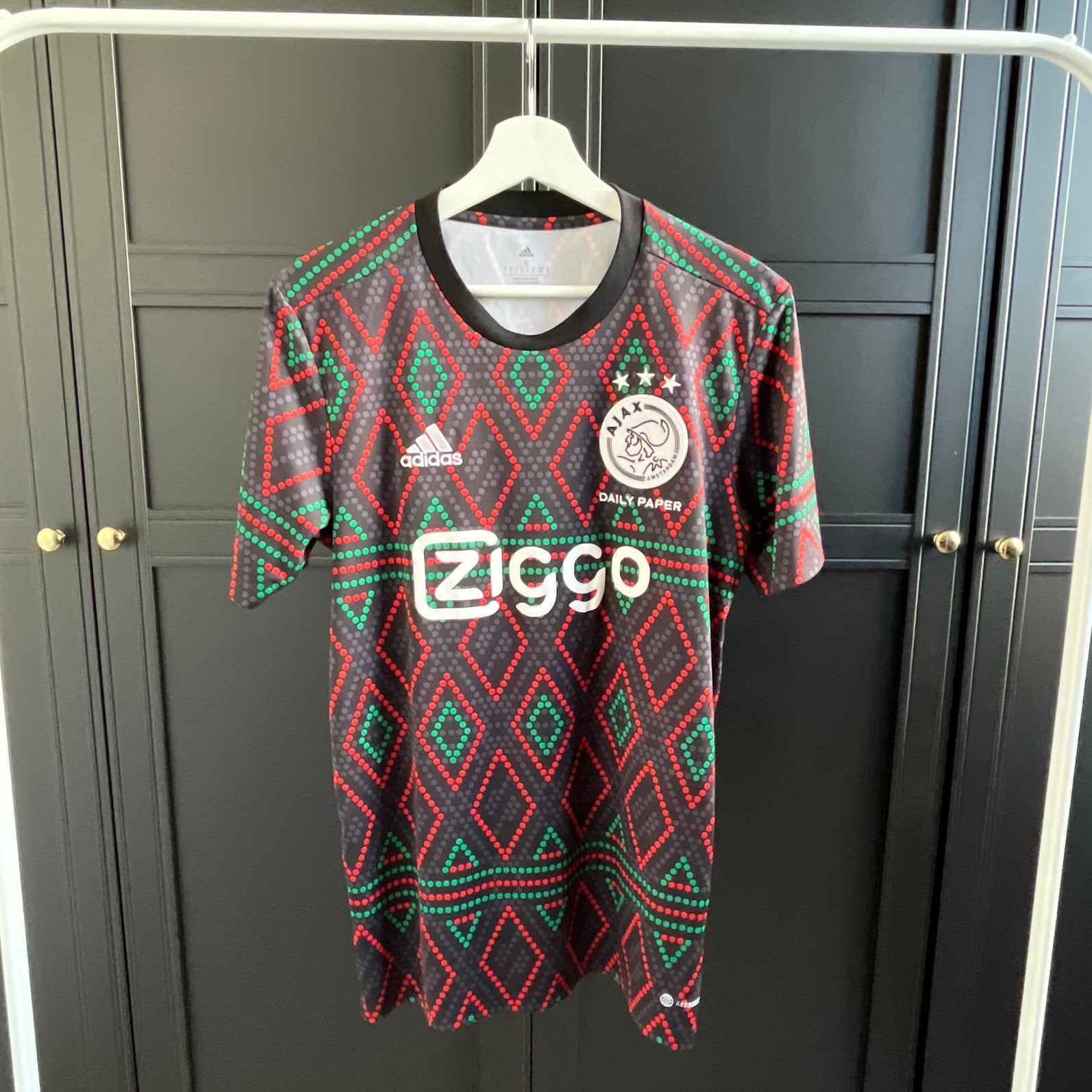 Ajax x Daily paper shirt, Shirt, Verzenden, Zo goed als nieuw, X