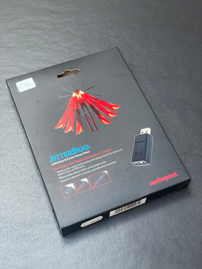 AudioQuest Jitterbug - nieuw in doos, Ophalen of Verzenden, Zo goed als nieuw
