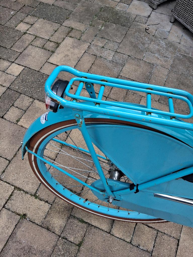 Kinderfiets popal, Terugtraprem, Gebruikt, Handrem, Popal