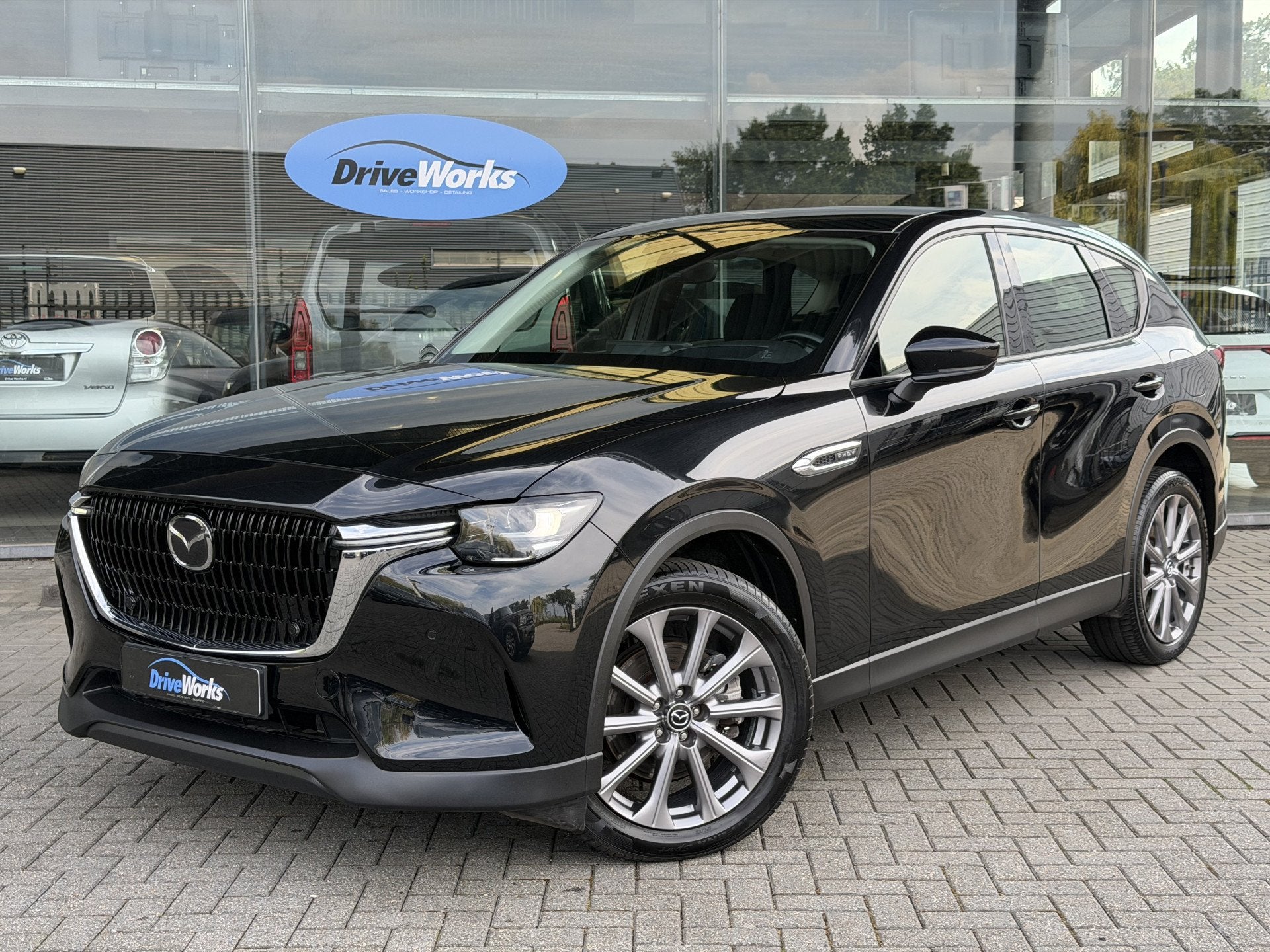 Mazda CX-60 2.5 e-SkyActiv PHEV Exclusive | HUD | Winter-pak, Auto's, Automaat, Dealer onderhouden, Stof, Gebruikt