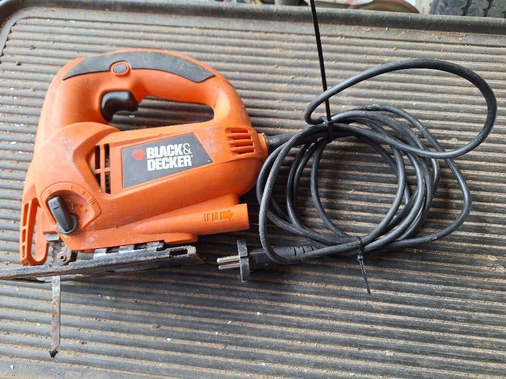decoupeerzaag machine, Ophalen, Gebruikt, Decoupeerzaag, Black & Decker