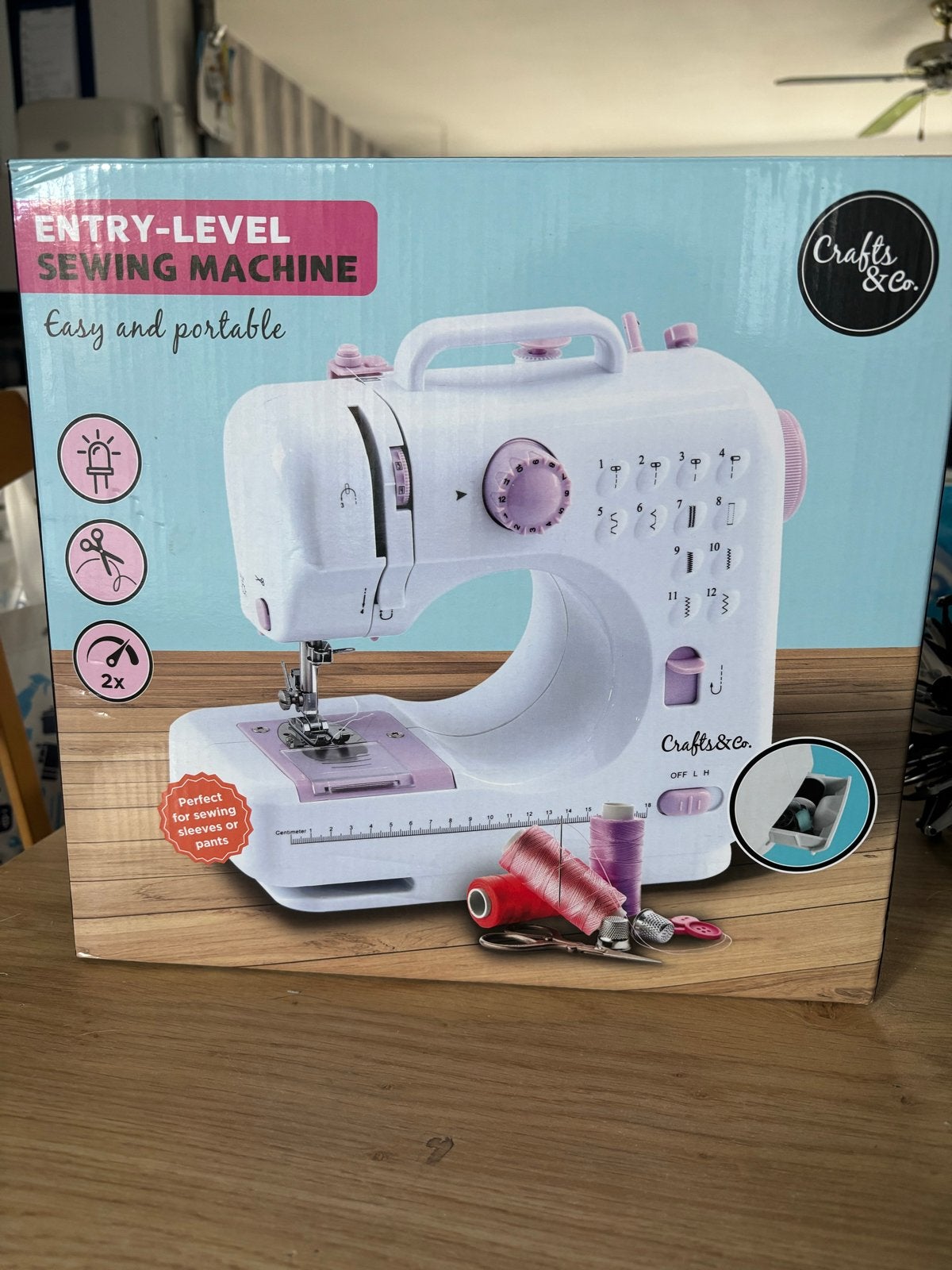 Crafts & Co. instap naaimachine - Nieuw in doos, Ophalen, Nieuw, Naaimachine, Overige merken