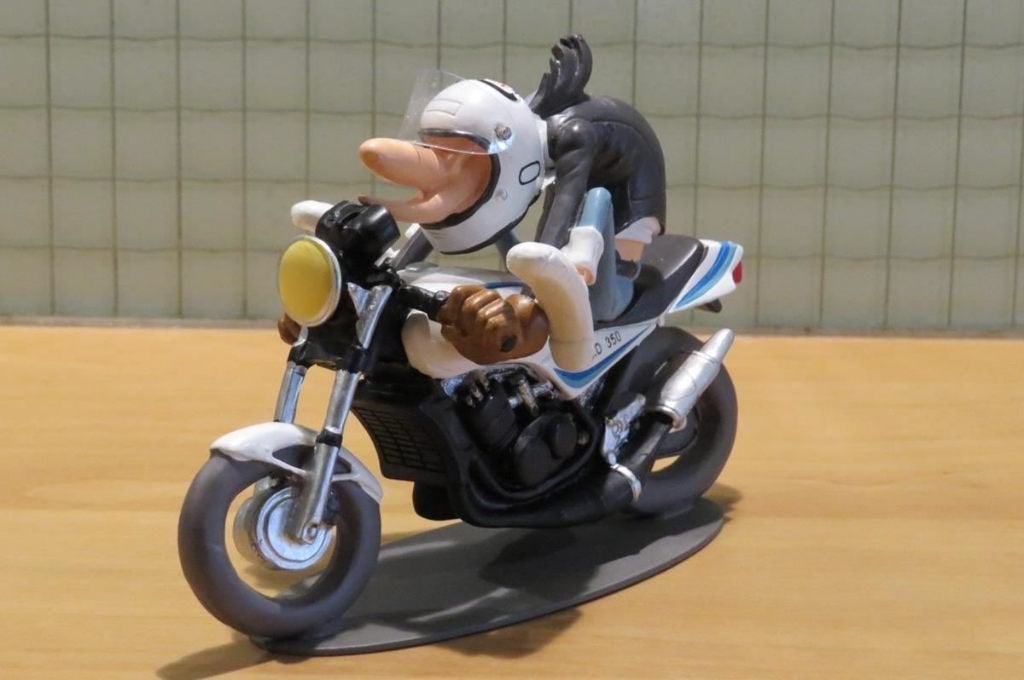 Joe Bar Djamel Egaze Yamaha 350 RDLC 1:18 jb119 los, Ophalen of Verzenden, Nieuw, Overige typen
