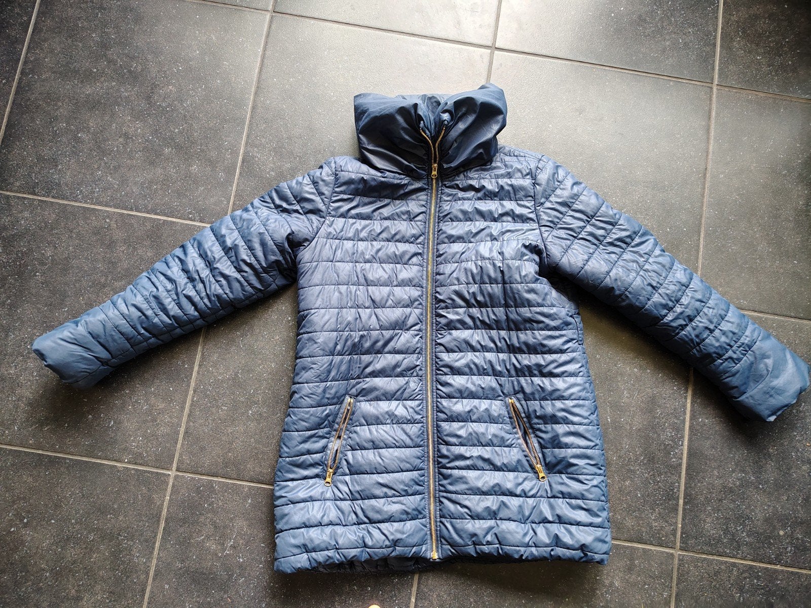 Zwangerschapsjas voor de winter Mamalicious maat L, Ophalen, Overige typen, Blauw, Mamalicious