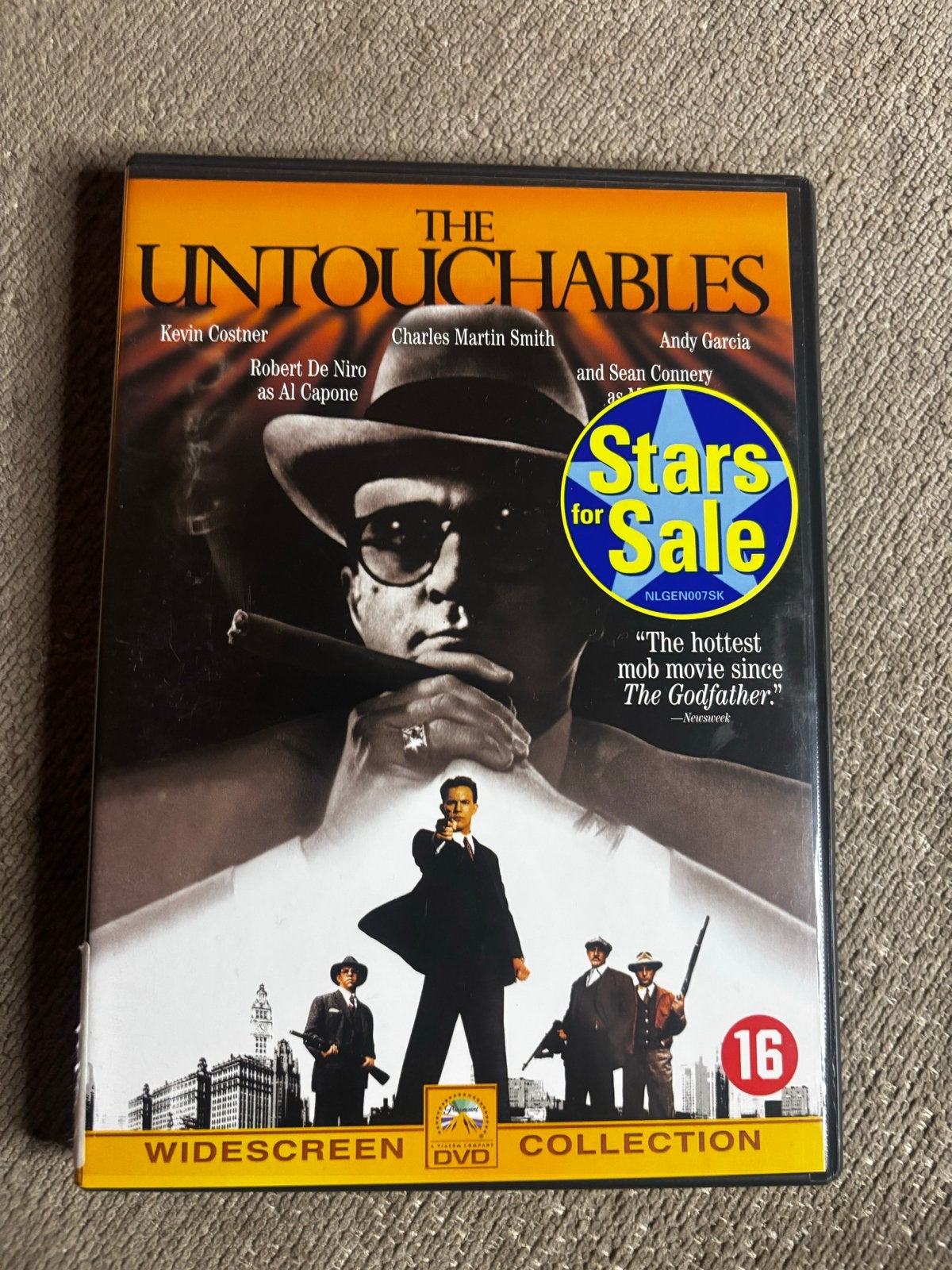 The Untouchables DVD - Misdaadklassieker met De Niro, Maffia en Misdaad, Vanaf 16 jaar, Nederlands, Ophalen of Verzenden