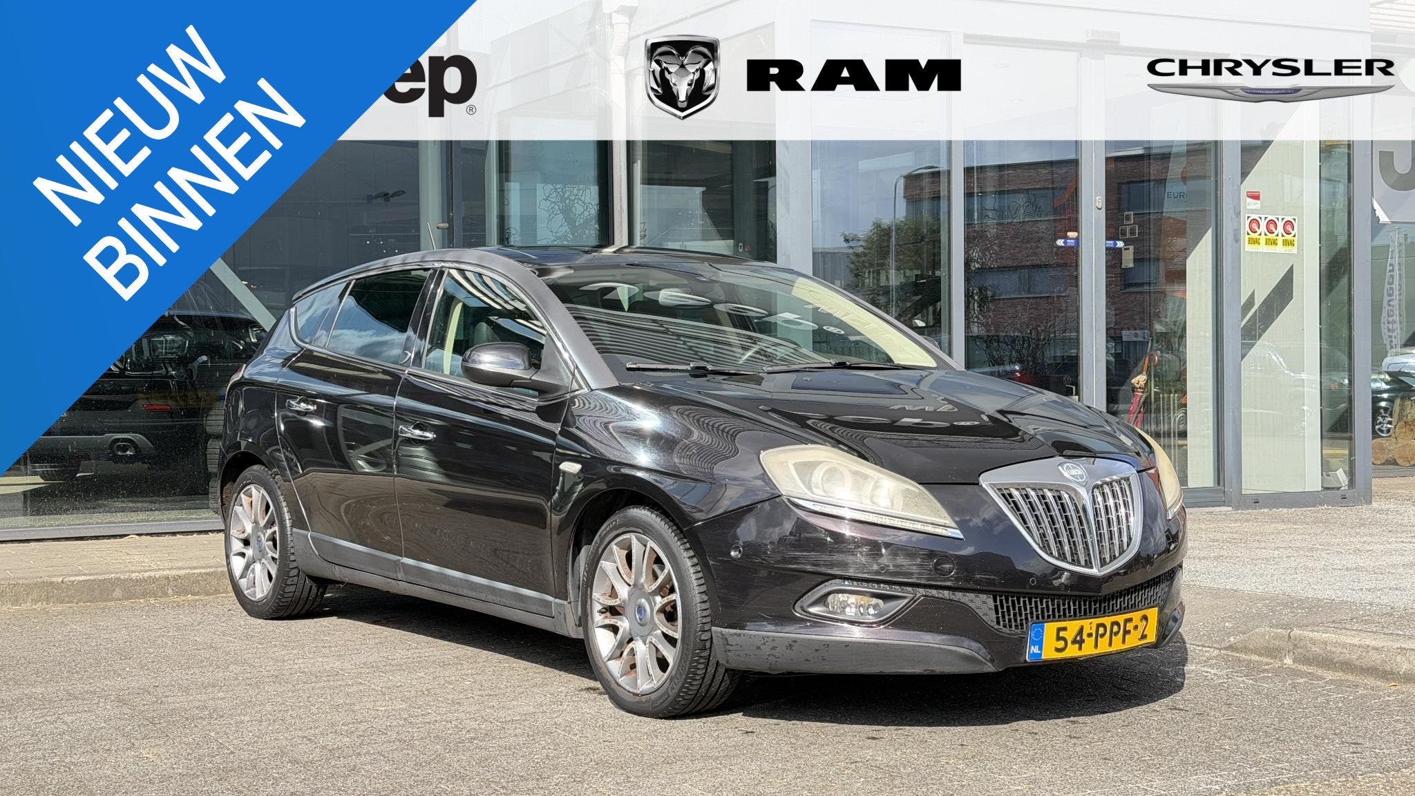 Lancia Delta 1.4 M.air Platino 1e eigenaar, Auto's, Lancia, Bedrijf, Te koop, Delta, ABS, Adaptieve lichten, Airbags, Airconditioning