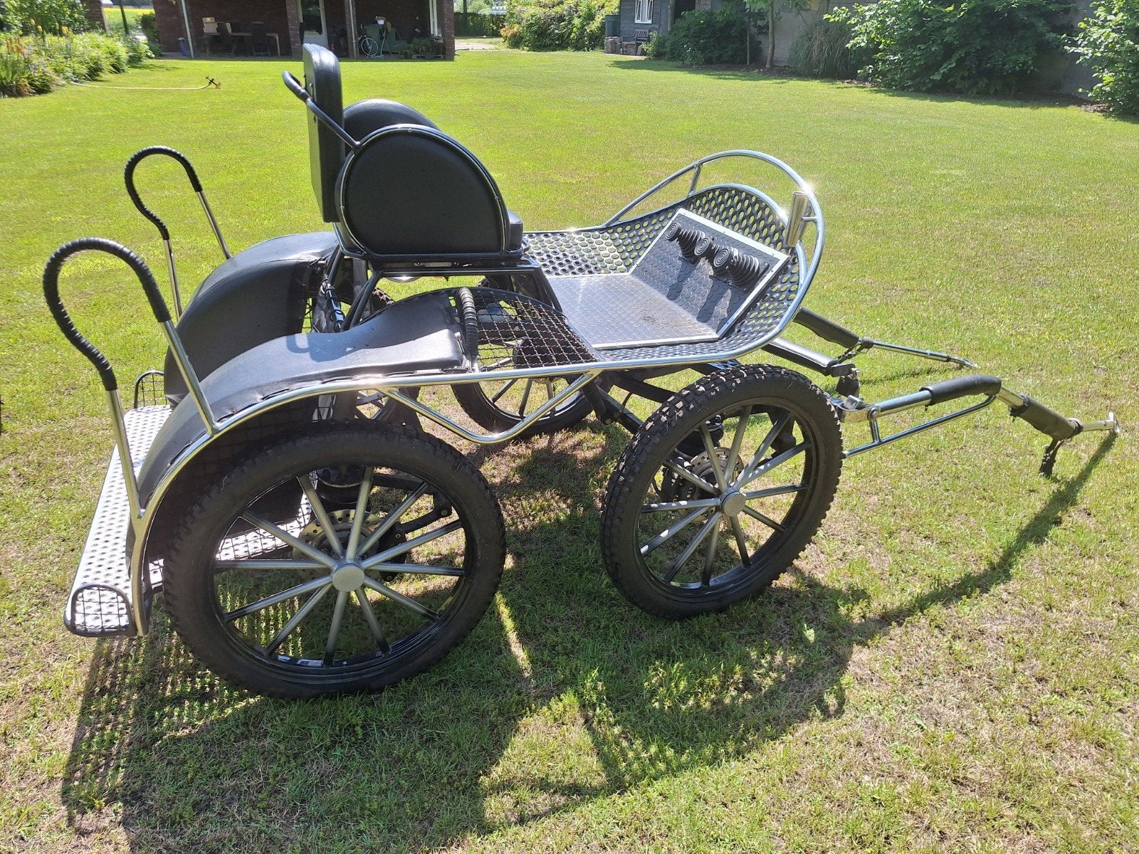 Marathon koets Mees, Zo goed als nieuw, Marathonwagen, Paard