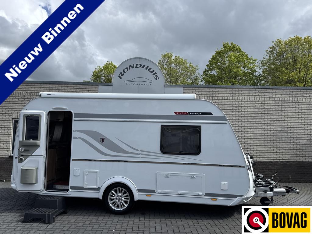 Tabbert Rossini 450E Finest Edition BOMVOL OPTIES *Enkele be, Caravans en Kamperen, Vast bed, Tabbert, Bedrijf, Tot en met 3