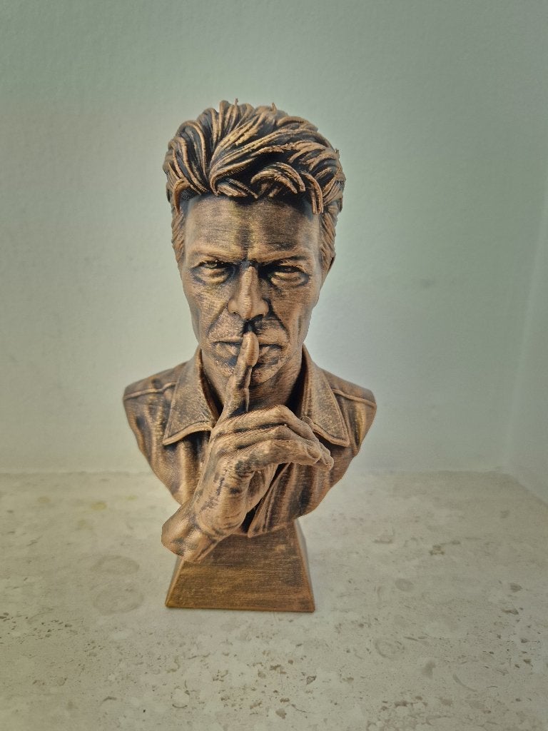 Nieuwe buste David Bowie, Verzamelen, Muziek, Artiesten en Beroemdheden, Ophalen of Verzenden, Nieuw, Pop, Beeldje of Miniatuur