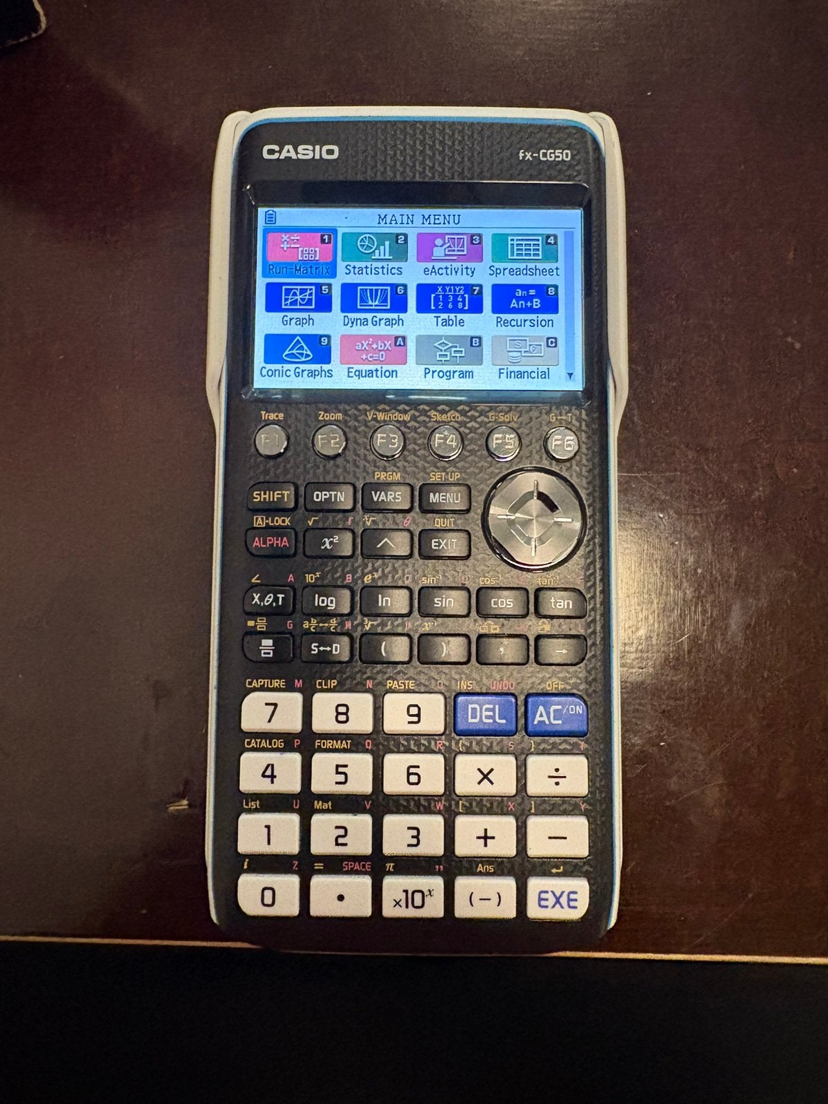 Casio fx-CG50 grafische rekenmachine, Verzenden, Gebruikt