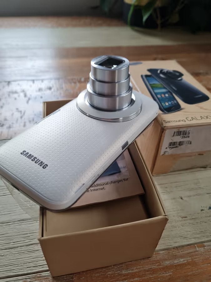 Samsung Galaxy K Zoom als NIEUW!, Telecommunicatie, Mobiele telefoons | Samsung, Galaxy S24, Wit, Ophalen of Verzenden, Zo goed als nieuw