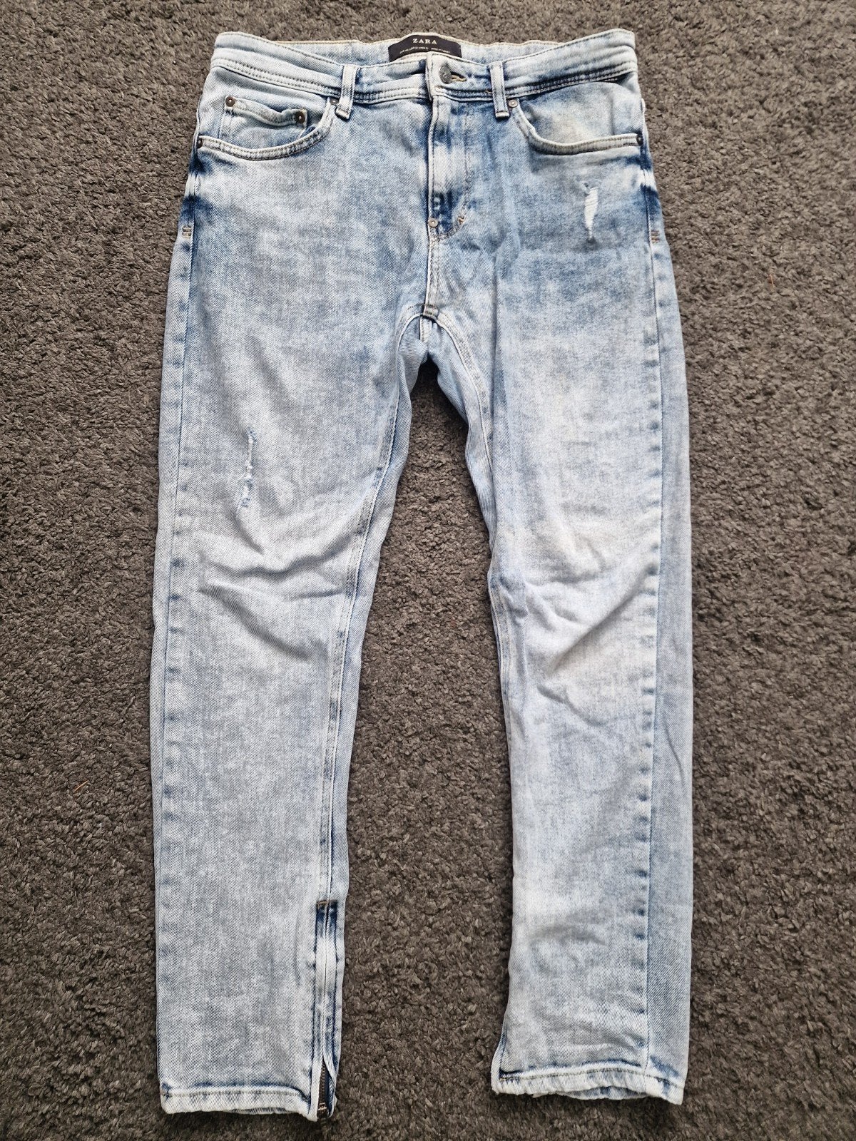 Zara Heren Jeans - Zo goed als nieuw, Zara, Blauw, W32 (confectie 46) of kleiner, Ophalen of Verzenden