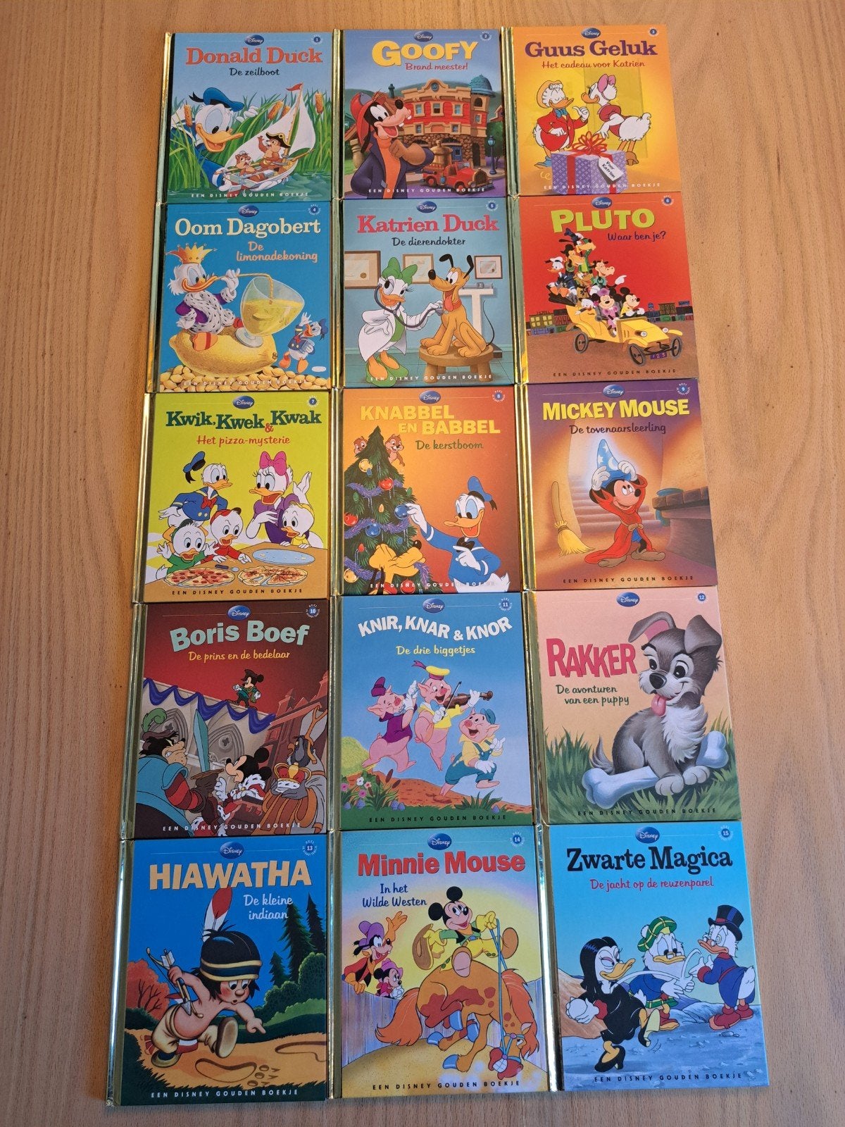 Disney Gouden Boekjes – 15 stuks – NIEUW, Boeken, Ophalen of Verzenden, Nieuw, Diverse auteurs