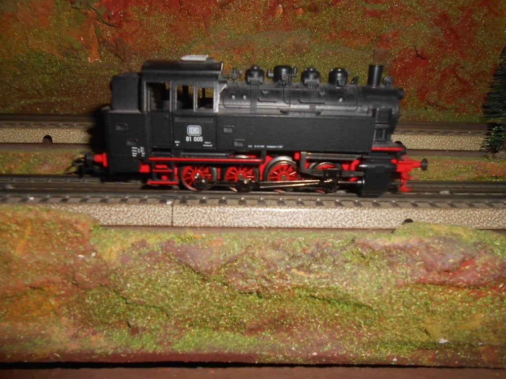 Märklin 29539 uit set de Tenderlok, stoomlok Br 81 005, digi, Wisselstroom, Locomotief, Analoog, Ophalen of Verzenden