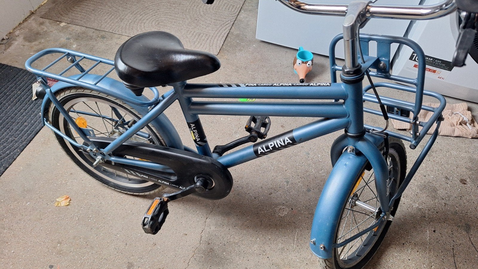 Alpina Cargo Jongensfiets - 16 inch, Fietsen en Brommers, Ophalen, Terugtraprem, Gebruikt, Alpina