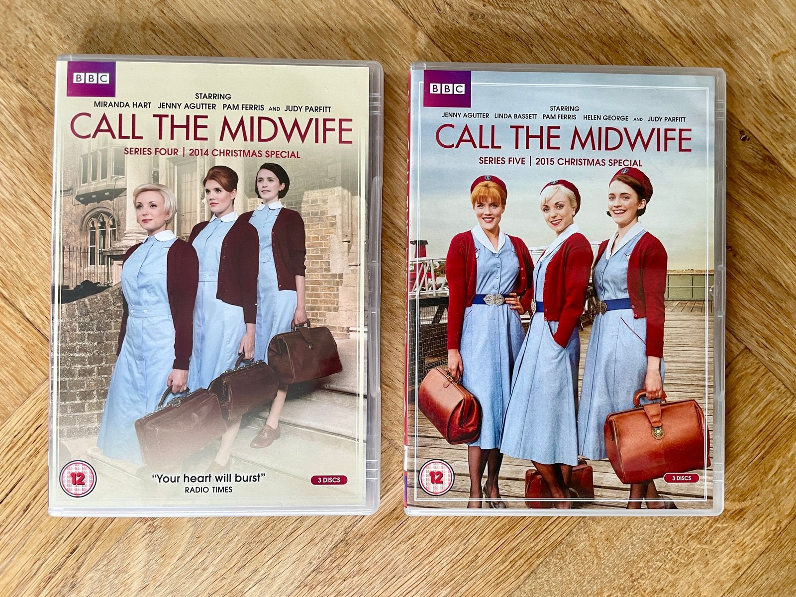 BBC: Call The Midwife Serie 4 en 5 op DVD (met ENG), Vanaf 12 jaar, Ophalen of Verzenden, Zo goed als nieuw, Drama