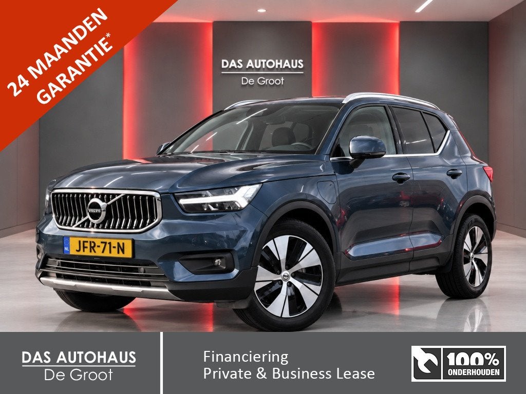 Volvo XC40 Inscription Expression Recharge Plug-In Hybrid 2W, Auto's, 12 maanden, Stof, Euro 6, Blauw